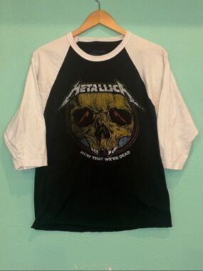 Metallica “Now That We're Dead” World Wired Tour Concert Tee. Medium.